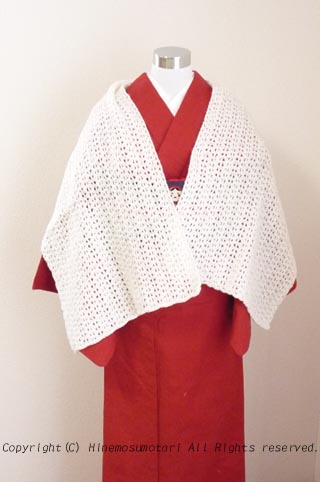 毛糸のショール