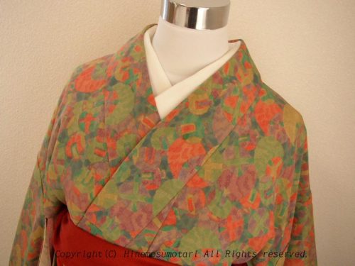 打ち出の小槌の小紋