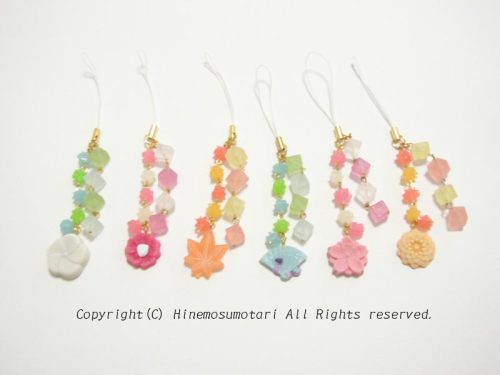 和菓子ストラップ