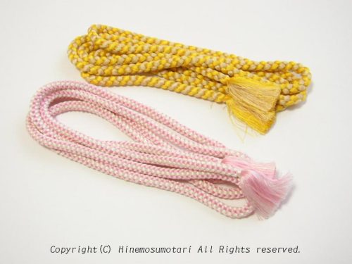 手作り帯締め（丸組み）